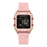 Ceas Dama Naviforce 6105 Rose - Afișaj Digital, Sport, Casual, Alarmă, Rezistent la Apă 5ATM