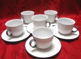 SET SERVICIU PORTELAN TCM GERMANIA SET CESTI CAFEA CU FARFURII