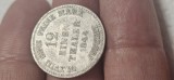 1/12 taler 1844 B , Hanovra , argint