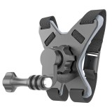 Suport de fixare in forma de X, Surewo, atasare camere sport la casca de motocicleta, bicicleta, compatibil GoPro Hero 13,12,11,10,9,8,7,6, DJI Osmo A