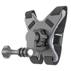 Suport de fixare in forma de X, Surewo, atasare camere sport la casca de motocicleta, bicicleta, compatibil GoPro Hero 13,12,11,10,9,8,7,6, DJI Osmo A