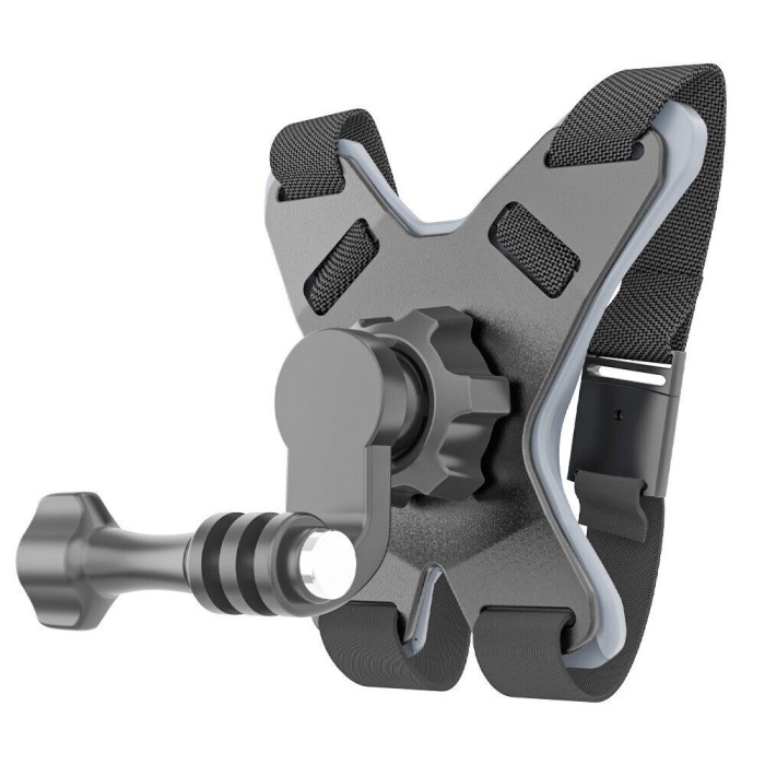 Suport de fixare in forma de X, Surewo, atasare camere sport la casca de motocicleta, bicicleta, compatibil GoPro Hero 13,12,11,10,9,8,7,6, DJI Osmo A