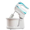 Mixer cu bol 2 in 1 Oliver Voltz, 500W, 5 viteze + Turbo, 2 x 2 amestecatoare, Albastru