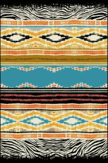 Covor Modern Kolibri Country 11335 - 80x150, Multicolor foto