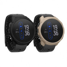 Set 2 huse kwmobile pentru Suunto 9 Peak/9 Peak Pro, Silicon, Negru/Bej, 61146.01