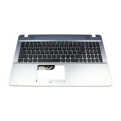 Carcasa superioara cu tastatura palmrest Laptop, Asus, R541, R541U, A541, A541S, A541SA, A541SC, A541U, A541UA, A541UV, argintiu foto
