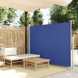 Cumpara ieftin Copertină laterală retractabilă de terasă, albastru, 170x300 cm