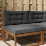 vidaXL Perna pentru canapea de exterior 2 pcs Antracit Poliester 900846