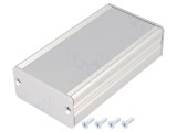 Carcasă Aluminiu Gri AKG 55x100x28mm