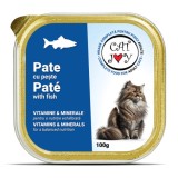 CAT JOY Pat&eacute;, Pește, 100g