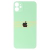 Capac Baterie Compatibil iPhone 11 Verde Deschis, Decupaj Camera Mare, Bulk