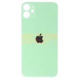 Capac Baterie Compatibil iPhone 11 Verde Deschis, Decupaj Camera Mare, Bulk