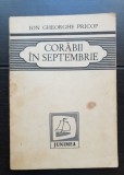 Corăbii &icirc;n septembrie - Ion Gheorghe Pricop