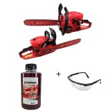 Motofierastrau benzina Motoyama Japan, 9.8CP, EasySmartStart, lama 40 + Ulei 0.5 l + Ochelari protectie