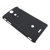 Husa tip capac spate neagra (cu puncte) pentru Sony Xperia TX (LT29i)