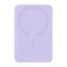 Baterie Externa USB-C, MagSafe, 10000mAh, 20W - Baseus Magnetic Mini (PPCX110105) - Purple