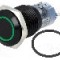Intrerupator anti-vandalism, ON-(ON), &Oslash;16mm, ONPOW - LAS2-GQF-11E/G/24V/A/FP