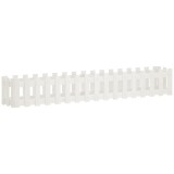 Cumpara ieftin Pat inaltat gradina design gard 200x30x30 cm lemn impregnat pin