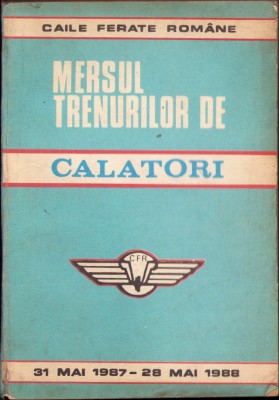 HST C2001 Mersul trenurilor de călători 1987-1988 foto