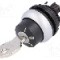 Intrerupator rotativ cu cheie, 22mm, seria RMQ-Titan, IP66, EATON ELECTRIC - M22-WRS3