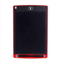 Tableta digitala pentru scris si desenat, diagonala 10 inch, ecran LCD, buton de stergere, pentru copii, stilou inclus, rosu, Dactylion&reg;