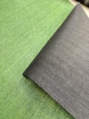 Mocheta tip Gazon Artificial Basic, Lungime Fir 7 mm, Latime 1m, Marime 100 x 100 cm, Verde, Antialergic, Polipropilena, Curte, Terasa, Balcon, Piscin