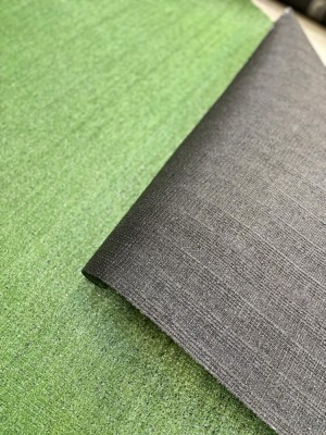 Mocheta tip Gazon Artificial Basic, Lungime Fir 7 mm, Latime 1m, Marime 100 x 100 cm, Verde, Antialergic, Polipropilena, Curte, Terasa, Balcon, Piscin foto