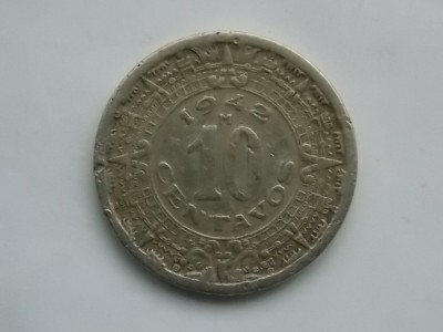 10 CENTAVOS 1942 MEXIC foto