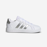 &Icirc;ncălțăminte șireturi Educație fizică ADIDAS GRAND COURT Alb Copii