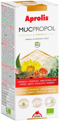 Mucpropol sirop Bio de tuse cu propolis si grindelia, 250ml Aprolis foto