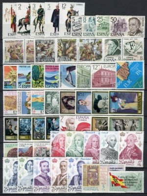 C1949- Spania 1978- Anul complet nestampilat MNH foto