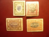 5 Timbre Finlanda Pohjois Inkeri 1920 - Motive locale, Nestampilat