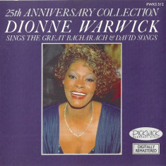 CD Dionne Warwick ‎– 25th Anniversary Collection ,original