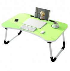 Masuta Pliabila Suport Laptop,Tableta,Ideal Scoala Online ,Persoane Cu Dizabilitati,Calitate Premium ,Verde foto