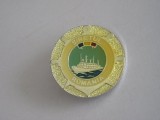 QW9 J 29 - Insigna - tematica marina - nava Siretul - Romania, Romania de la 1950