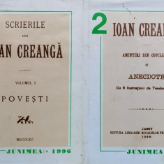 Scrierile Lui Ion Creanga Vol. 1-2 Editie Anastatica 1996 - Ion Creanga ,558735