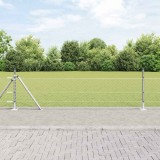 Cumpara ieftin Gard hexagonal cu baza din beton 10 x 0,5 m Otel Galvanizat