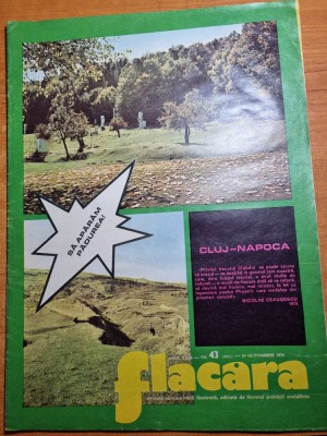 flacara 19 octombrie 1974-vizita lui ceausescu la cluj,orasul a implinit 1850 ani foto