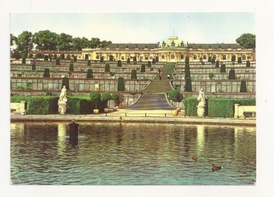 FA40 -Carte Postala- GERMANIA - Potsdam, Sanssouci Castle, necirculata 1982 foto