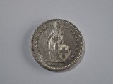 Moneda argint 2 franci 1928 B Elvetia #15008