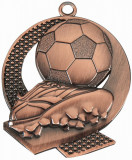 Medalie Sportiva Bronz, model Fotbal, pentru Locul 3, 43x50cm