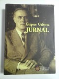 JURNAL - GRIGORE GAFENCU