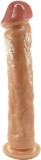 Dilldo Realist Big Jim cu Ventuza, PVC, Natural, 27.5 cm, Guilty Toys