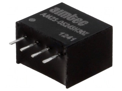 Convertor DC/DC 2W 4,5-5,5V la 24V 80mA SIP4 foto