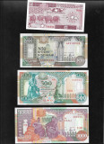 Set Somalia 5 + 50 + 500 + 1000 shillings shilin soomaali aunc/unc, Africa