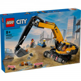 LEGO&reg; City - Excavator galben de constructii (60420), LEGO&reg;