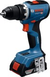 Bosch GSR 18V-65 Masina de gaurit si insurubat 63Nm + 2xGBA 18V 5.0Ah + GAL 18V-40 +L-BOXX 136