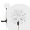 Lampă solară LED - model &bdquo;Fulg de zăpadă&rdquo;