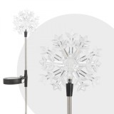 Cumpara ieftin Lampă solară LED - model &bdquo;Fulg de zăpadă&rdquo;