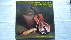 DISCURI VINIL - ALBUM 3 LP - MUZICA FOLK INSTRUMENTALA UNGARIA- HUNGAROTON 1980 foto